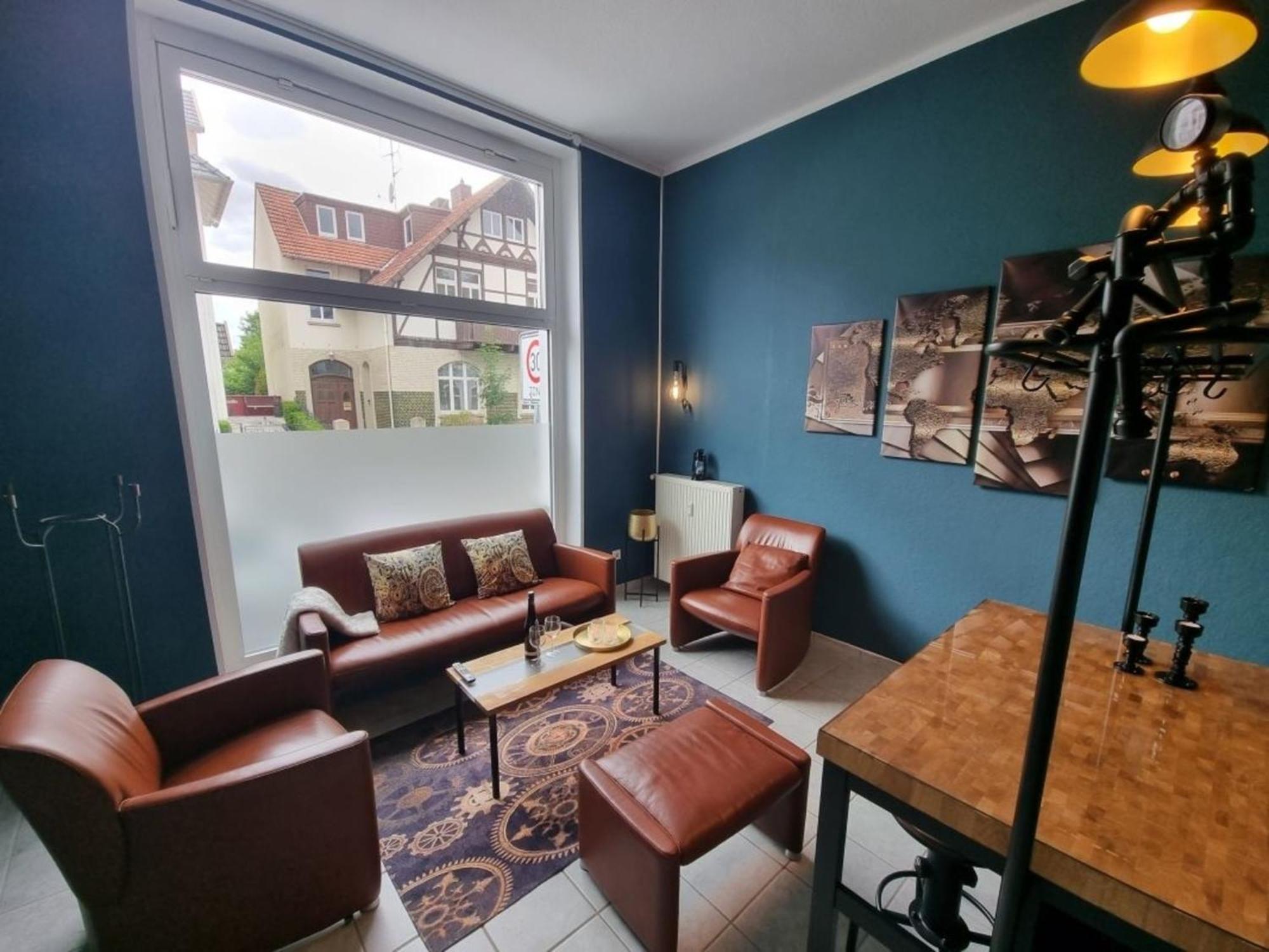 Retroversum Themen-Ferienwohnung Bad Oeynhausen Exteriör bild